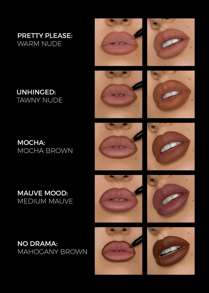 The Ultimate Lip Liner Bundle - Alexa Persico Cosmetics