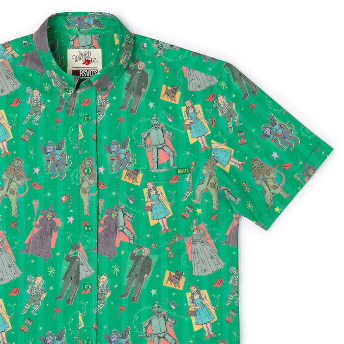 RSVLTS XS Wizard of Oz Short Sleeve Shirt The Wizard of Oz™ "Off to See the Wizard " – KUNUFLEX Short Sleeve Shirt The Wizard of Oz™ "Off to See the Wizard " – KUNUFLEX Short Sleeve Shirt