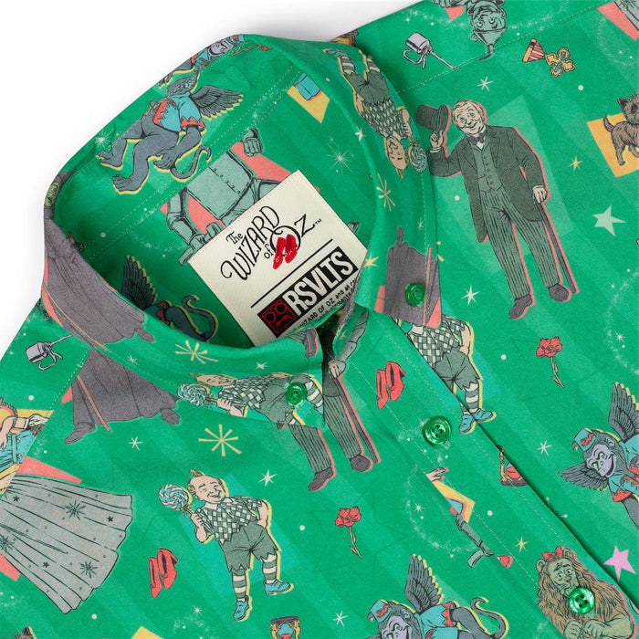 RSVLTS Wizard of Oz Short Sleeve Shirt The Wizard of Oz™ "Off to See the Wizard " – KUNUFLEX Short Sleeve Shirt The Wizard of Oz™ "Off to See the Wizard " – KUNUFLEX Short Sleeve Shirt