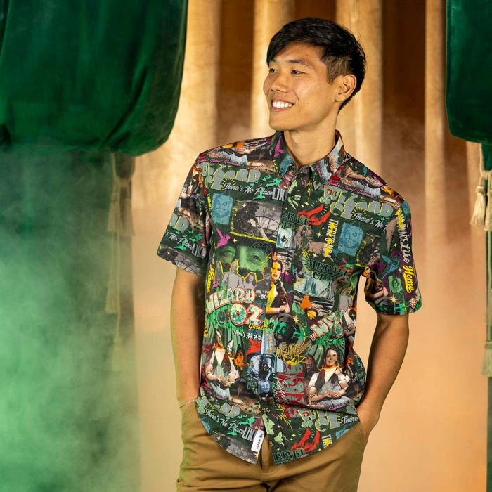 RSVLTS Wizard of Oz Short Sleeve Shirt The Wizard of Oz™ "Oh My Oz!" – KUNUFLEX Short Sleeve Shirt The Wizard of Oz™ "Oh My Oz!" – KUNUFLEX Short Sleeve Shirt