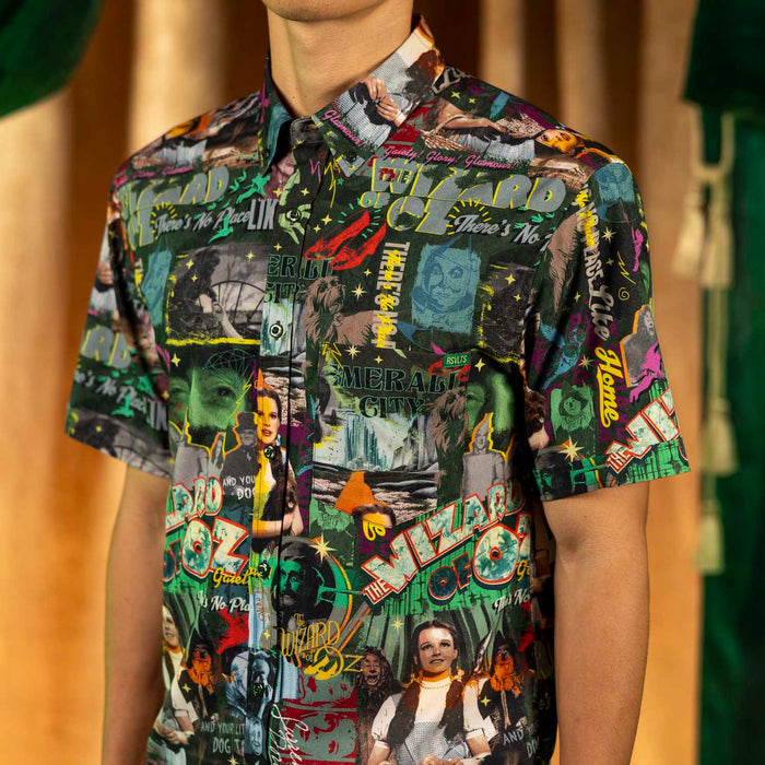 RSVLTS Wizard of Oz Short Sleeve Shirt The Wizard of Oz™ "Oh My Oz!" – KUNUFLEX Short Sleeve Shirt The Wizard of Oz™ "Oh My Oz!" – KUNUFLEX Short Sleeve Shirt