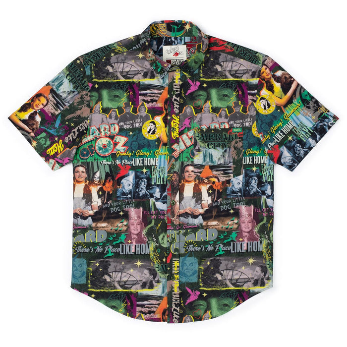 RSVLTS Wizard of Oz Short Sleeve Shirt The Wizard of Oz™ "Oh My Oz!" – KUNUFLEX Short Sleeve Shirt The Wizard of Oz™ "Oh My Oz!" – KUNUFLEX Short Sleeve Shirt
