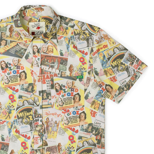 RSVLTS XS Wizard of Oz Short Sleeve Shirt The Wizard of Oz™ "Silver Screen Spectacle" – KUNUFLEX Short Sleeve Shirt The Wizard of Oz™ "Silver Screen Spectacle" – KUNUFLEX Short Sleeve Shirt