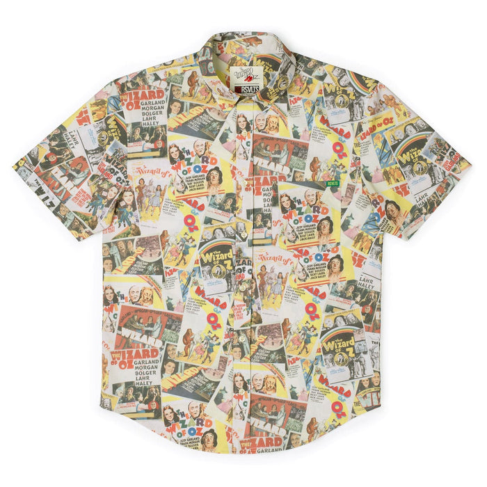 RSVLTS Wizard of Oz Short Sleeve Shirt The Wizard of Oz™ "Silver Screen Spectacle" – KUNUFLEX Short Sleeve Shirt The Wizard of Oz™ "Silver Screen Spectacle" – KUNUFLEX Short Sleeve Shirt