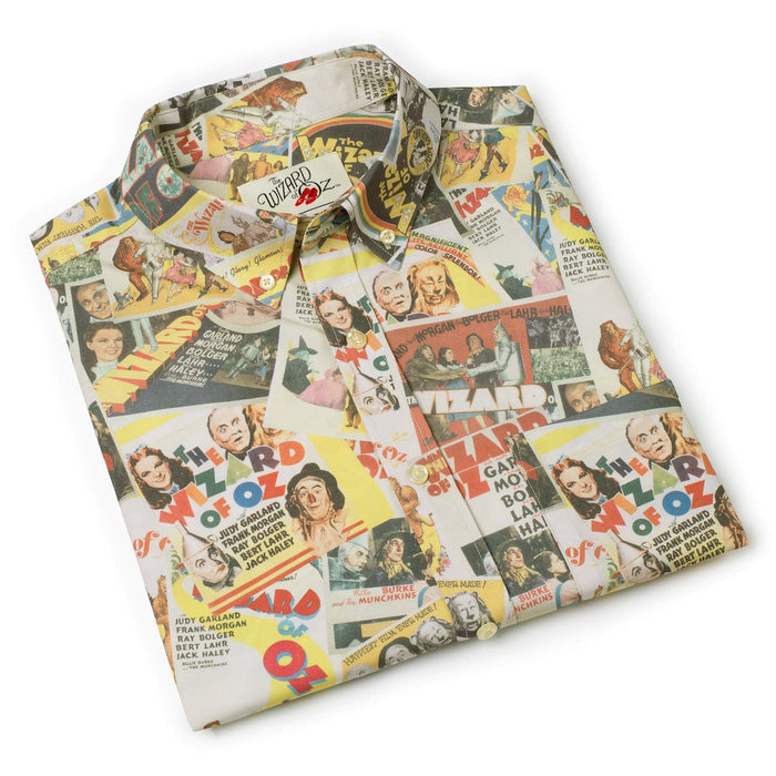 RSVLTS Wizard of Oz Short Sleeve Shirt The Wizard of Oz™ "Silver Screen Spectacle" – KUNUFLEX Short Sleeve Shirt The Wizard of Oz™ "Silver Screen Spectacle" – KUNUFLEX Short Sleeve Shirt