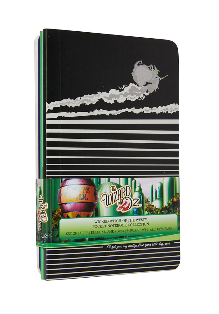 The Wizard of Oz: Wicked Witch of the West Pocket Notebook Collection (Set of 3)