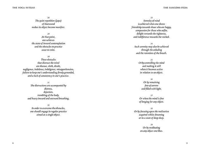 The Yoga Sutras