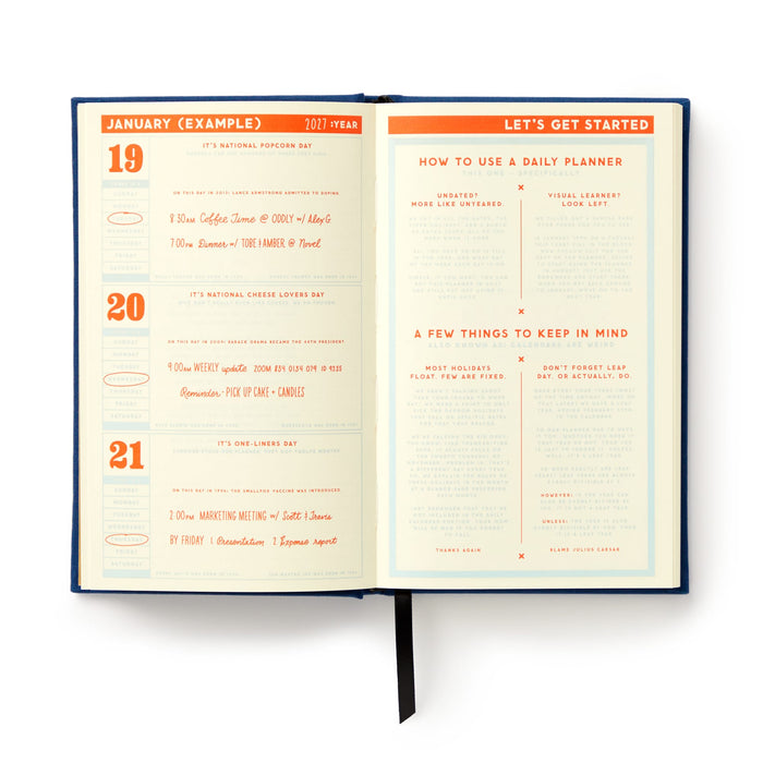 Things I'll Cancel Later Undated Mini Planner Brass Monkey