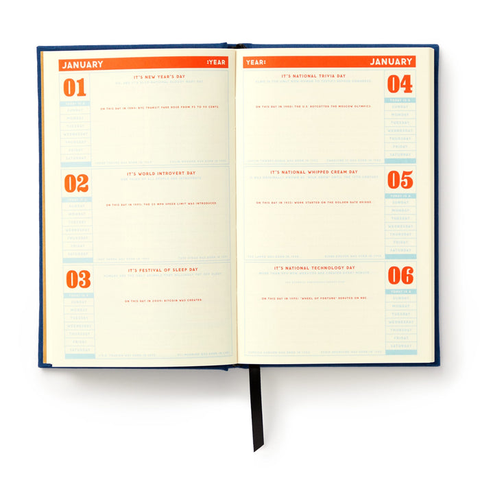 Things I'll Cancel Later Undated Mini Planner Brass Monkey