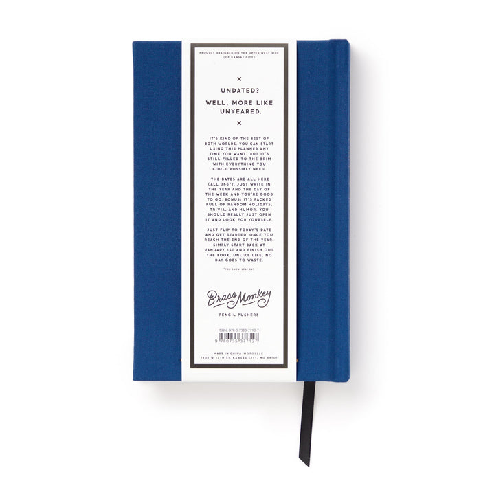 Things I'll Cancel Later Undated Mini Planner Brass Monkey