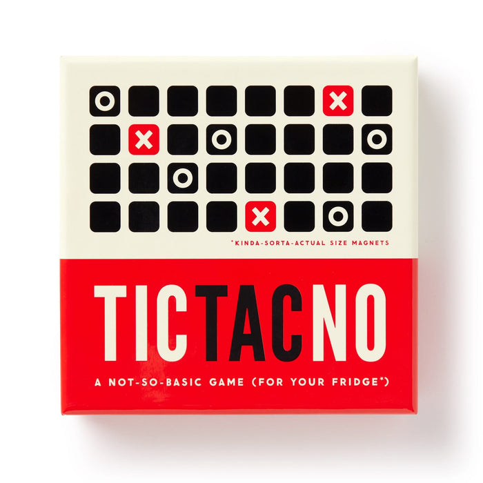 Tic Tac No Magnetic Fridge Game Board Games Brass Monkey