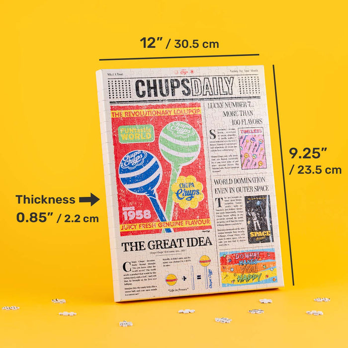 Breaking news! Chupa Chups candy is making a dazzling debut—check out today's Chups Daily for all the details. Let Chups Daily capture this memorable day for you! With&nbsp;PieceRelax, you’ll always get there.