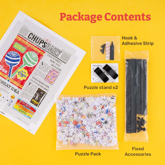 Breaking news! Chupa Chups candy is making a dazzling debut—check out today's Chups Daily for all the details. Let Chups Daily capture this memorable day for you! With&nbsp;PieceRelax, you’ll always get there.