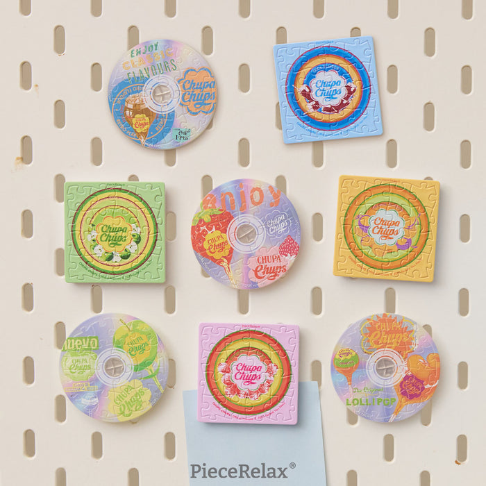 What kind of music do you feel like listening to today? Pick a CD that matches your mood and let's travel back to the 1990s. No random music suggestions here. Every choice you make brings the joy of Chupa Chups into your life. With PieceRelax, you’ll always get there.