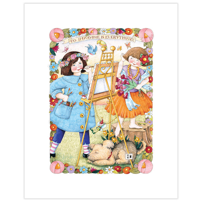 To Imagine is Everything Fine Art Print
