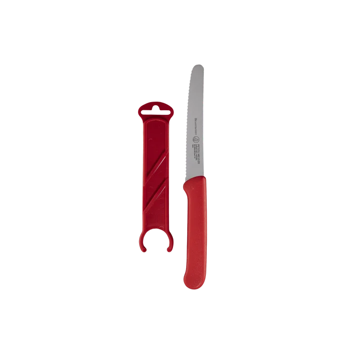 Tomato Paring Knife - red