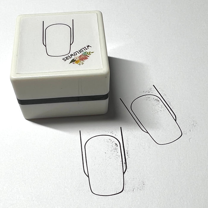 Tools - Nail Shape Stamp for Paper