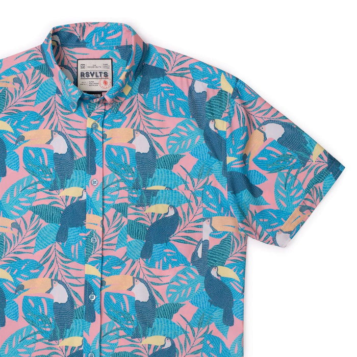 RSVLTS RSVLTS Short Sleeve Shirt Toucan Play – KUNUFLEX Short Sleeve Shirt