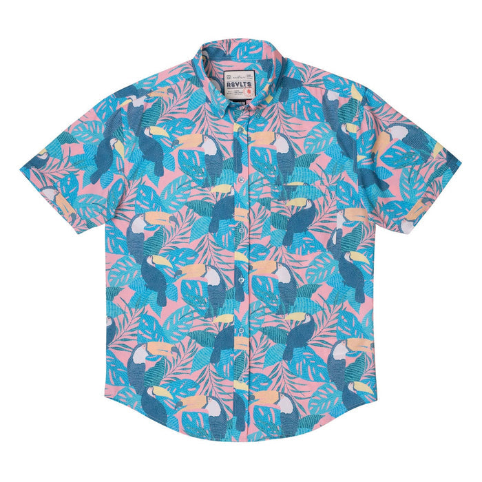 RSVLTS XS RSVLTS Short Sleeve Shirt Toucan Play – KUNUFLEX Short Sleeve Shirt