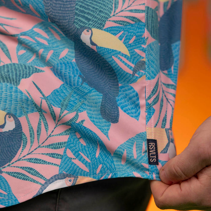 RSVLTS RSVLTS Short Sleeve Shirt Toucan Play – KUNUFLEX Short Sleeve Shirt