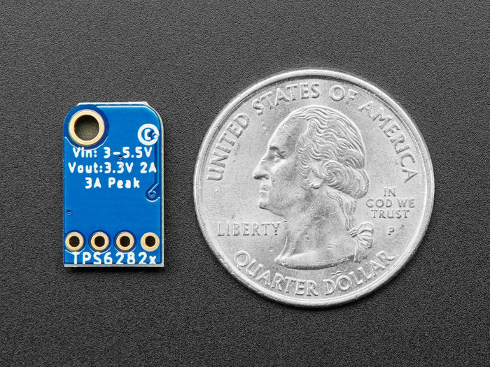 TPS62827 3.3V Buck Converter Breakout  - 3.3V Output 2 Amp Max by Adafruit - The Pi Hut