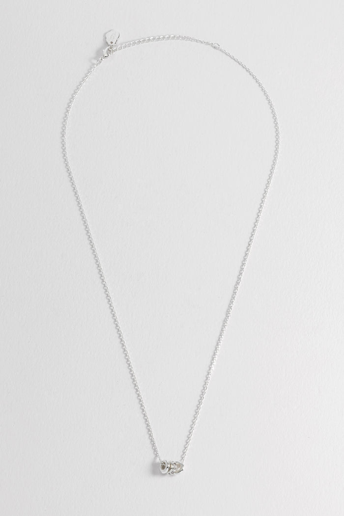 Triple Pave Ring Necklace