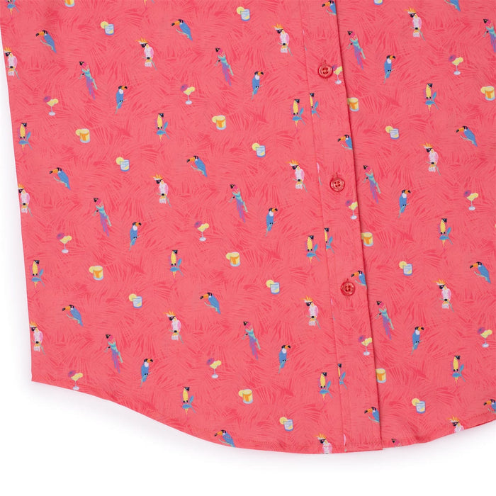 RSVLTS RSVLTS Tropical Flocktails _ KUNUFLEX Short Sleeve Shirt