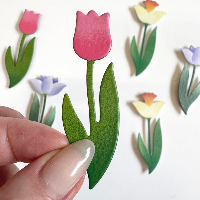Tulip Magnet Pink