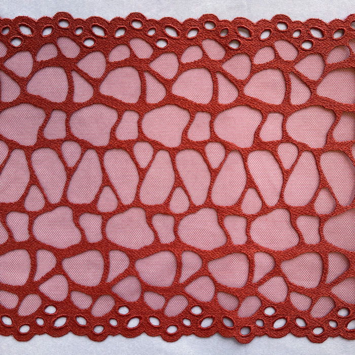 Tulle Lace #327 - 9 1/2" Cinnamon Stick