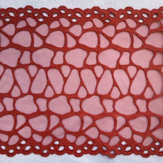 Tulle Lace #327 - 9 1/2" Cinnamon Stick