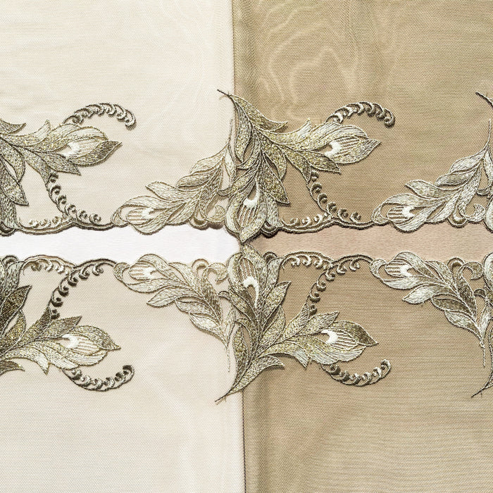 Tulle Lace #351 - Plumage 7.5"