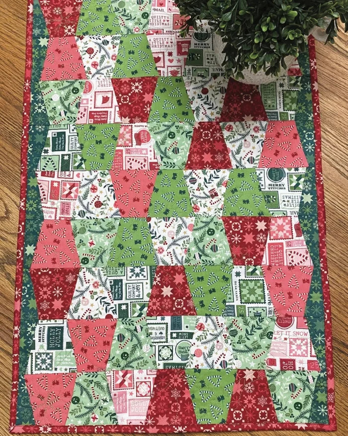 Tumbler Table Runner (Downloadable Sewing Pattern)