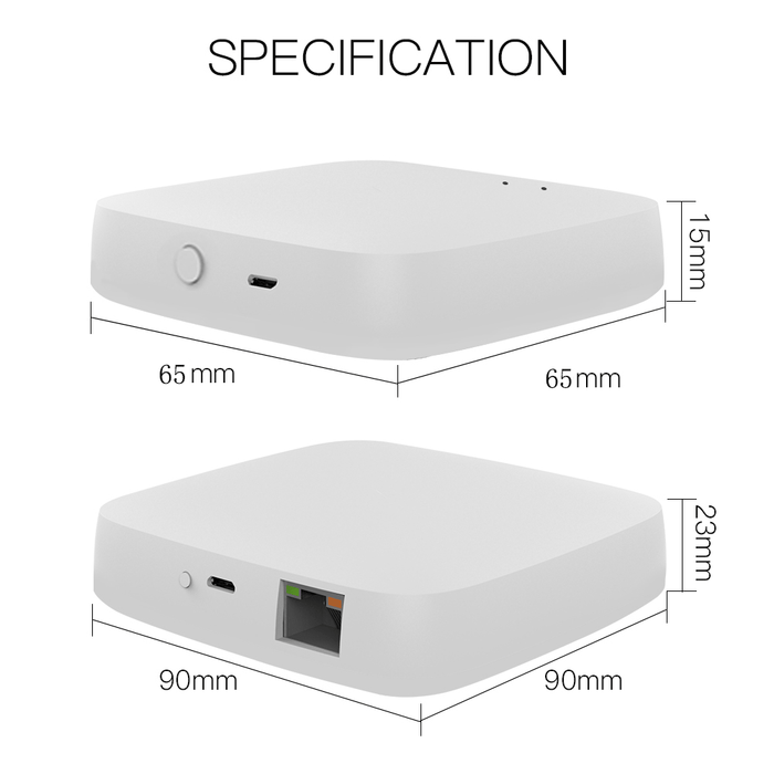 Tuya ZigBee Smart Gateway Hub Smart Home Automation for All Tuya ZigBee3.0 Smart Products - MOES