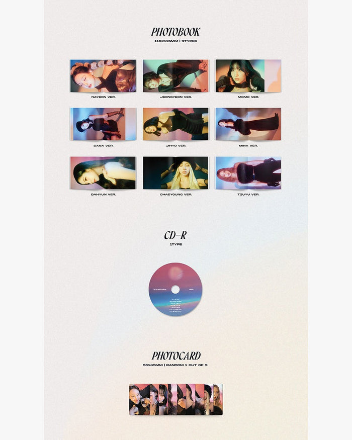 TWICE - 12TH MINI ALBUM [READY TO BE] (Digipack Ver.) (9 Versions)