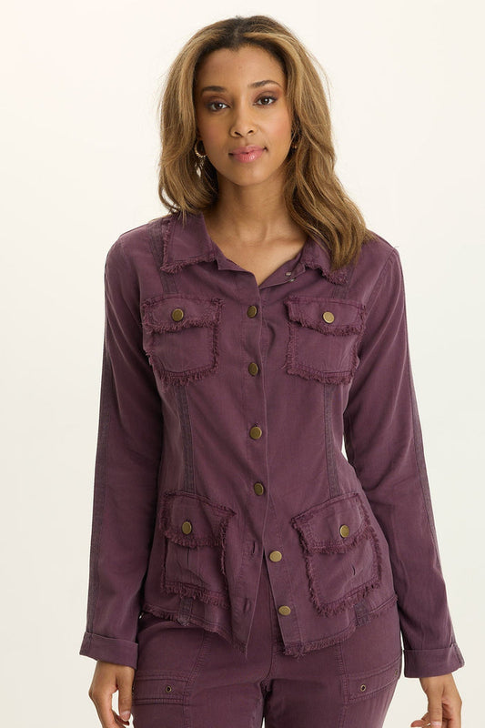 Wearables Twill Safari 4-Pocket Twill Jacket