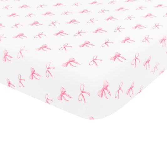 Kyte Baby's Twin Sheet in Bow