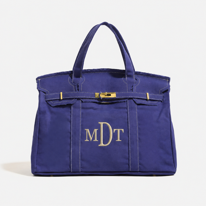 Two Tone Canvas Bag