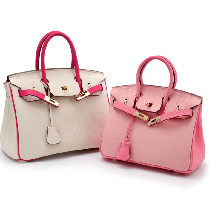 Two Tone Birkin Bag