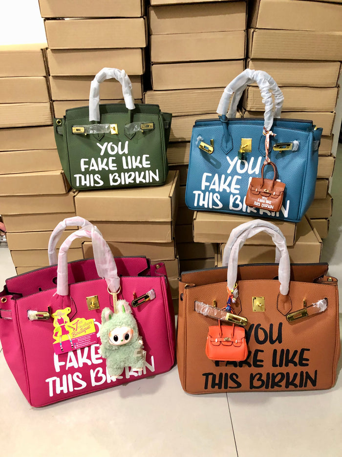 You fake like this birkin