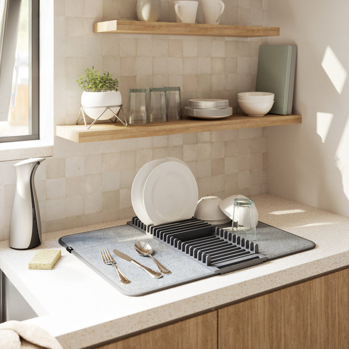 Udry Dish Drying Rack w/Mat - More Options
