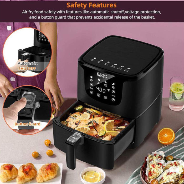 ULTIMA COSA BLACK Presto Luxe Plus Air Fryer 5L - TXGS-5T1