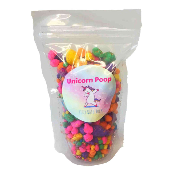 Unicorn Poop Fizzy Bath Rocks