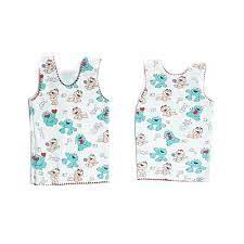 Unisex Baby Infant Kids to Toddler Vest Patterned S,M,L. IDEAL GIFT: The Baby Vests Are Multi-Function, Sleepwear, Home Casual.  - 43122074486 Pie's Variety Store