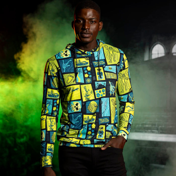 RSVLTS Universal Monsters Performance Hoodie Universal Monsters "Tiki from the Black Lagoon" – Performance Hoodie Universal Monsters "Tiki from the Black Lagoon" – Performance Hoodie