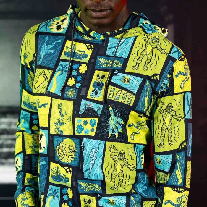 RSVLTS Universal Monsters Performance Hoodie Universal Monsters "Tiki from the Black Lagoon" – Performance Hoodie Universal Monsters "Tiki from the Black Lagoon" – Performance Hoodie