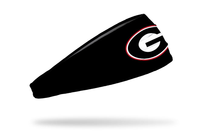 University of Georgia: Logo Black Big Bang Lite Headband - View 2