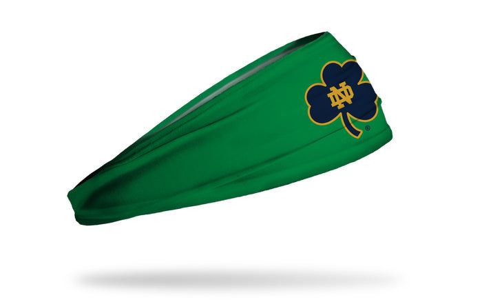 University of Notre Dame: Shamrock Green Big Bang Lite Headband - View 2