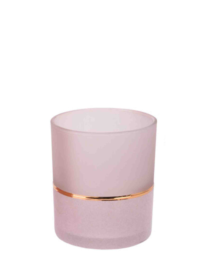 Urban Decor Velvet 10cm Tealight Holder - Mink