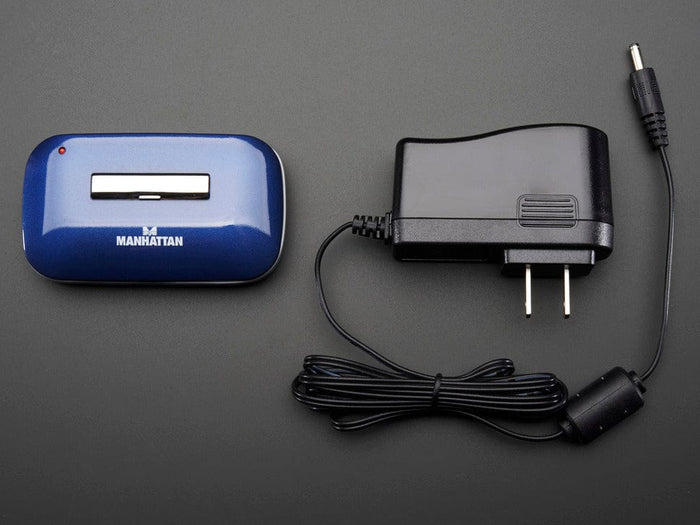 USB 2.0 Powered Hub - 7 Ports with 5V 2A Power Supply [discontinued] by The Pi Hut - The Pi Hut