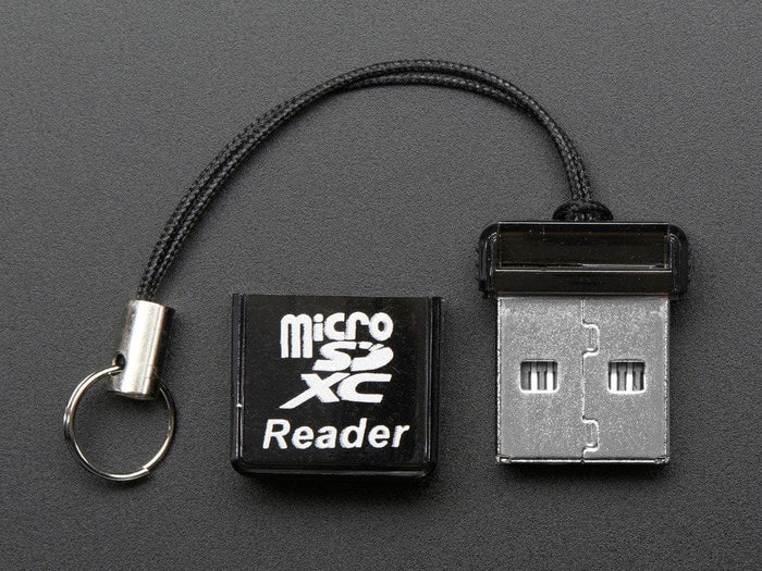 USB MicroSD Card Reader/Writer - microSD / microSDHC / microSDXC by The Pi Hut - The Pi Hut